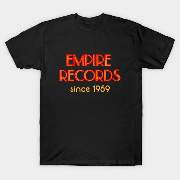 

Мужская черная футболка с принтом Empire Records Печать на трансферной бумаге без вырезания Хлопковая футболка 4XL чёрный