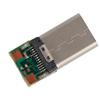 12pin Solder Type C Connector USB3.1 Converter Male Plug Socket Cable Adapter PCB 56k Resistor