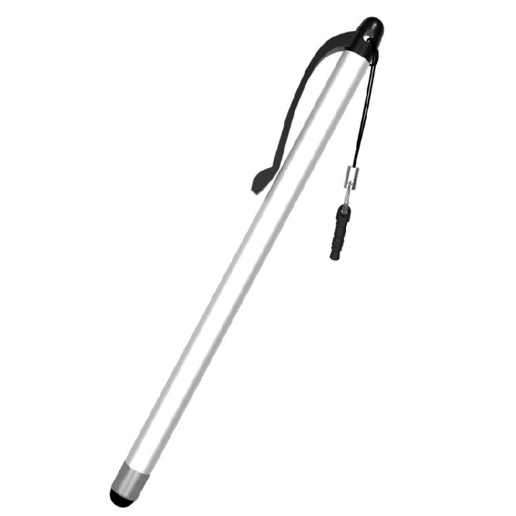 Stylets Stylo en Aluminium Poignée Ergonomique et Crochet Design Portable Large Compatibilité pour Étudiants