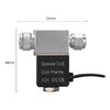 Aquarium CO2 Single and Double Head Solenoid Valve, Wanyin ZRDR Low Temperature Solenoid Valve DIY Automatic Switch Solenoid Valve