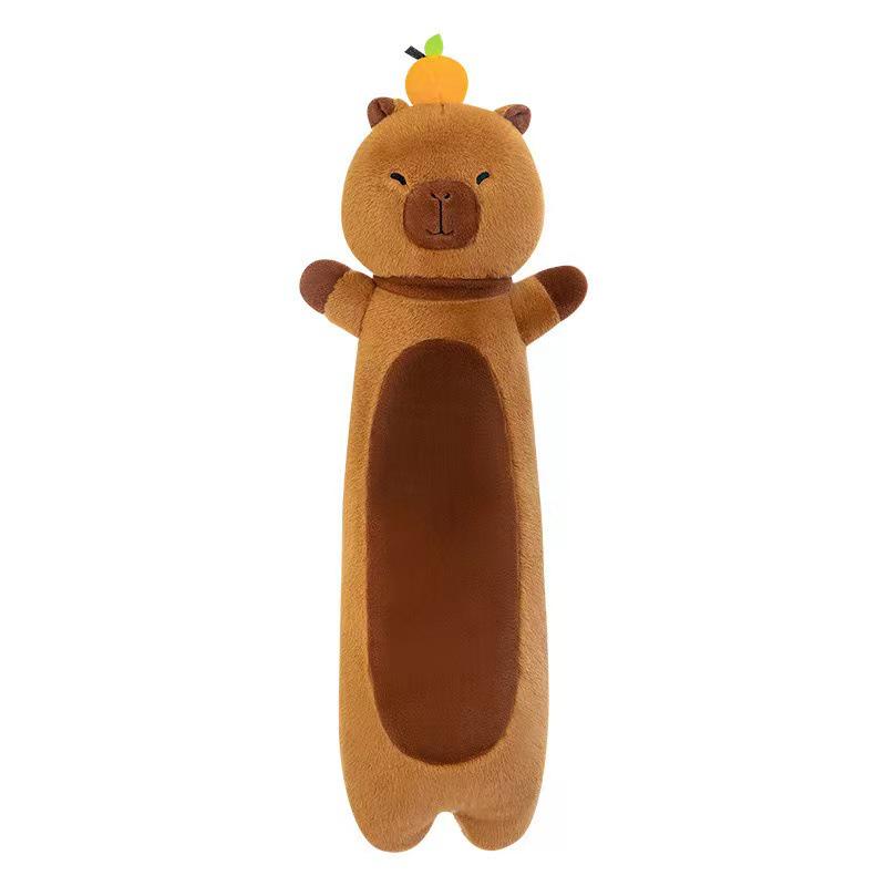 Capybara Plush Sleeping Pillow - Leg-Clamping Hug Toy