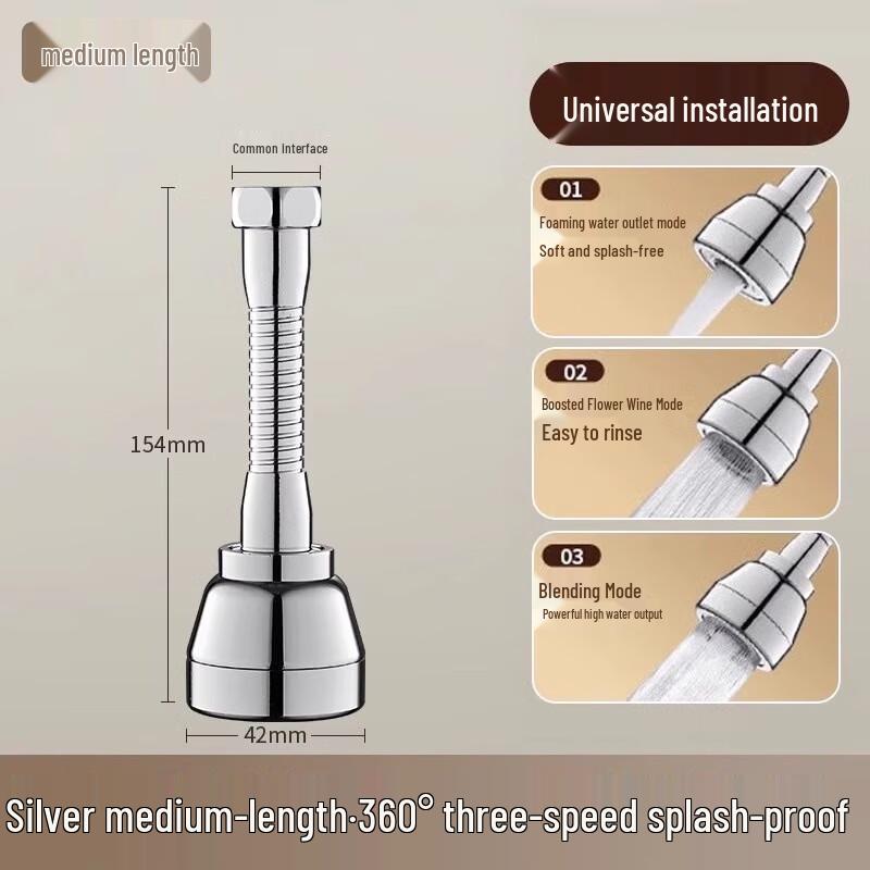 Kitchen Faucet Universal Extension Nozzle