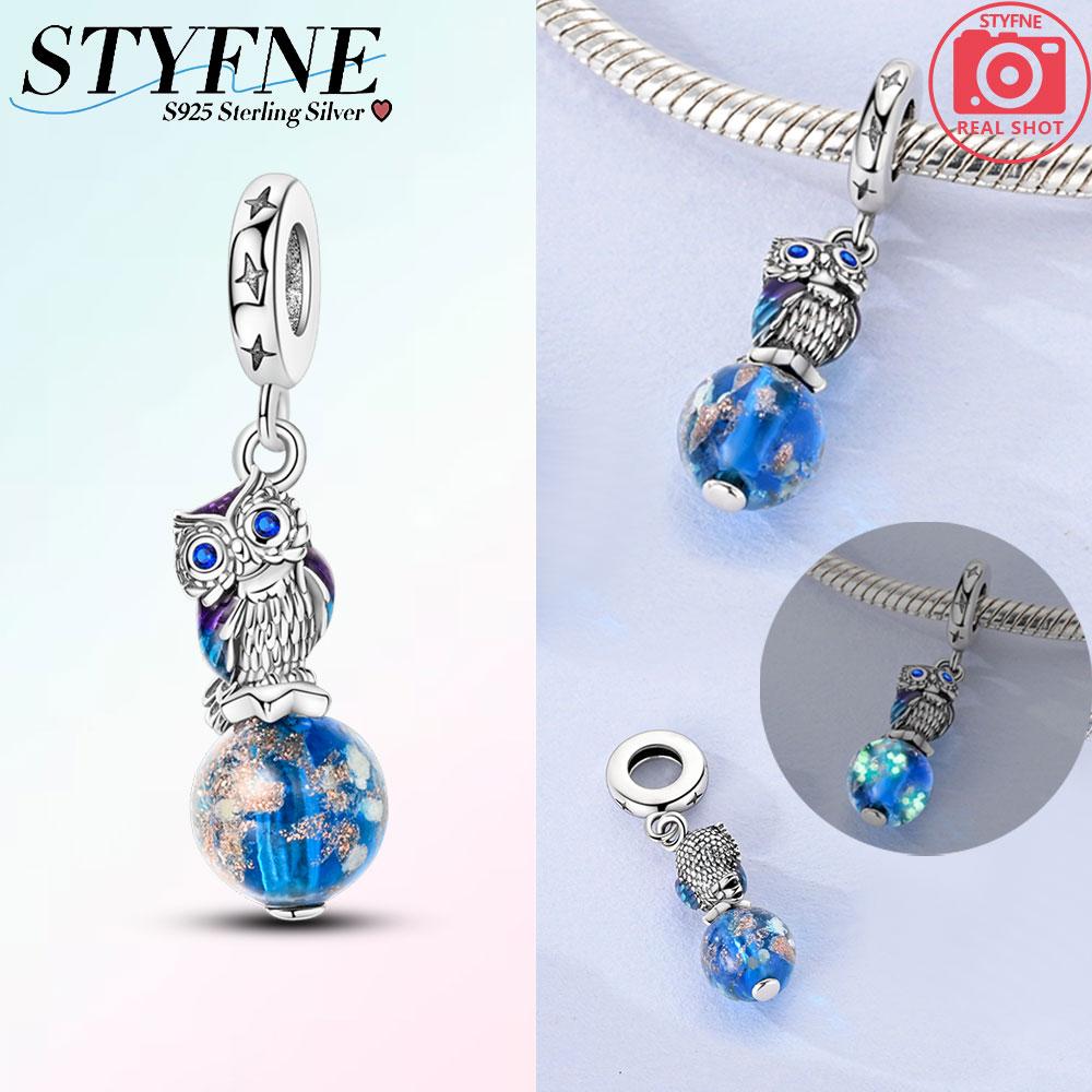 Luminous Firefly Stars Charm Fit Original New In Copper Charms Bracelets Pendants For Women Beads Diy Party Jewelry