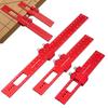 Precision T Type Pocket Ruler Inch Metric Measuring Tool With Slide Stop For Carpentry Marking Multi-function Measuring Aid Tool