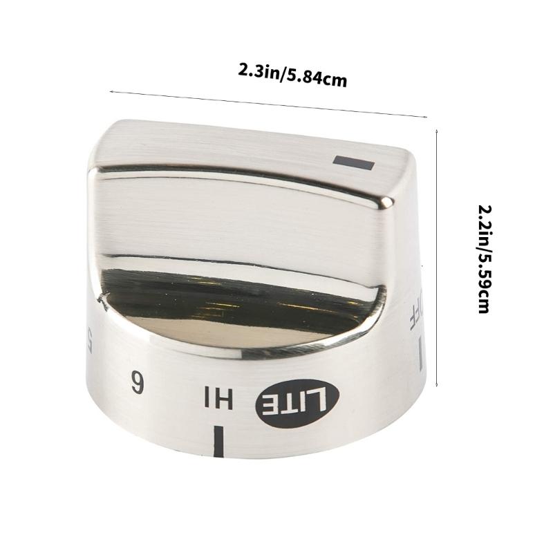 5Pcs Modern Gas Range Knob Replacement for 1062940 AH979119 EA979119 PS979119 79075403501 Gas Stove Accessories