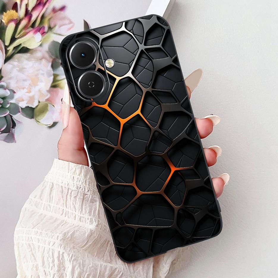For Tecno Spark GO 2 Case LJ7 Popular Painted Cover 6.67'' Soft Silicone Phone Case For Tecno Spark Go2 SparkGo2 Back Cover Bags
