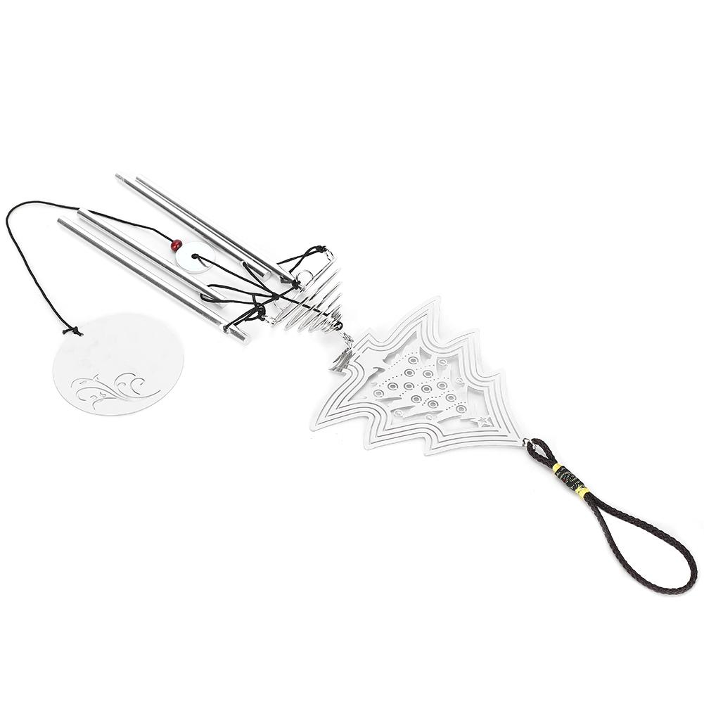 Rotating Wind Chimes DIY Personality Novelty Ornaments Crafts Decorations 315E Christmas Tree