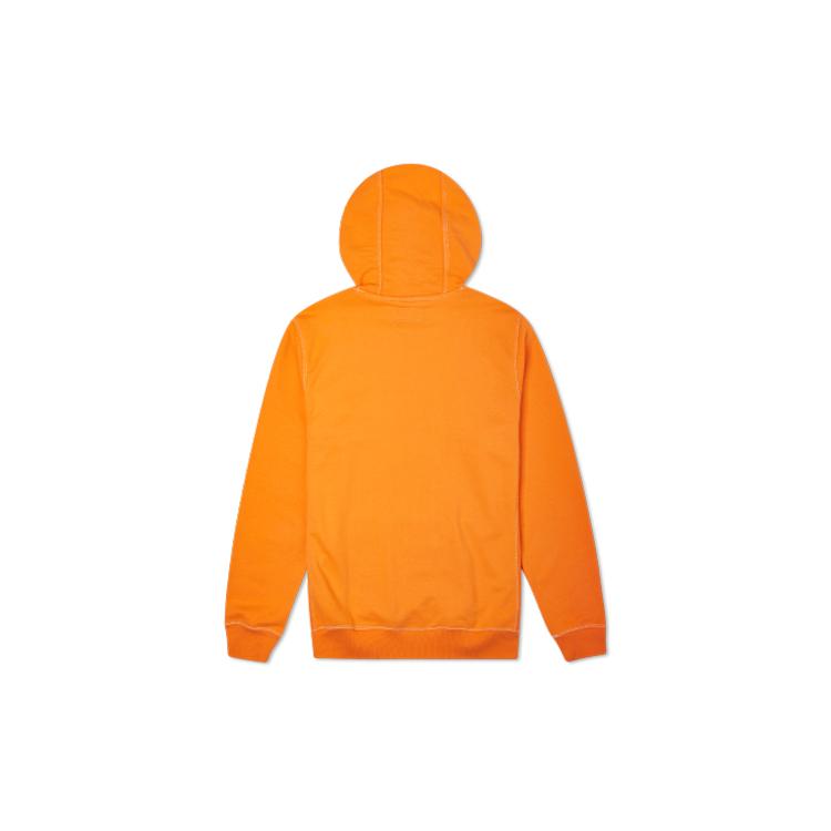Converse Sweatshirts Unisex Orange Hooded Moderate Regular 10021571-A03