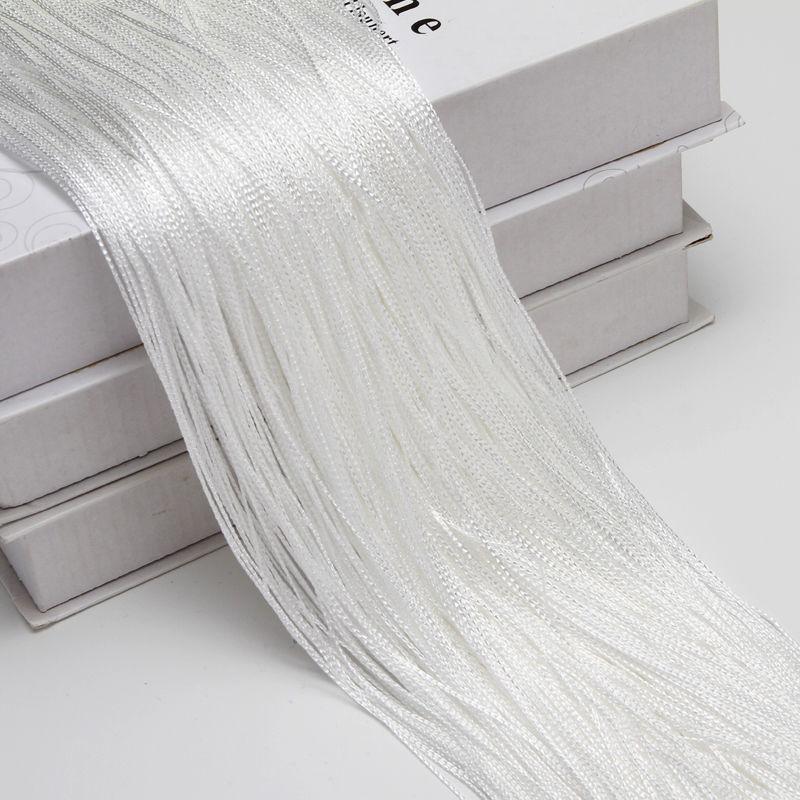 Encrypted Tassel Straight Curtain Partition Door Curtain Living Room Bedroom Curtain Wedding DIY Home Decoration 100x200CM