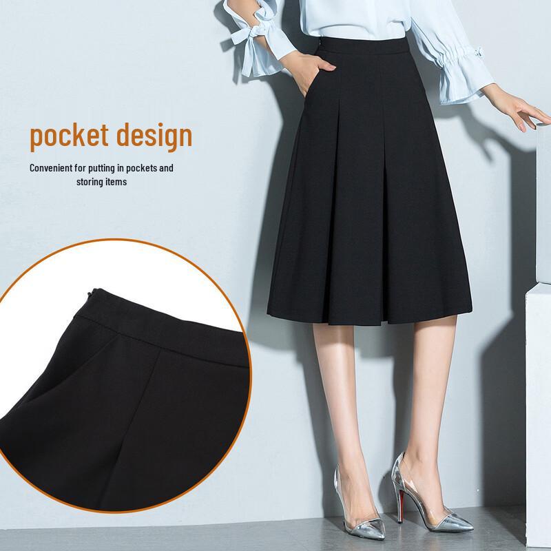 Women's High-Waist A-Line Casual Skort