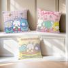 Cute Cartoon cCheery Chums Bunny Sro Cushion Cover Soft Comfortable Pillow Case Sofa Living Room Home Decor Protective Covers