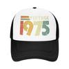 Summer Cooling Birthday Gift Vintage  Aged  Mesh Golf Hat Caps Men Women Adjustable Foam Trucker Hats For Casual Wear