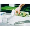 Hario Cold Water Bottle Heat Resistant Glass Free Pot Hold 1000ml White Made In Japan Barley Tea Bottle Tea Refrigerator 6FP-10-W