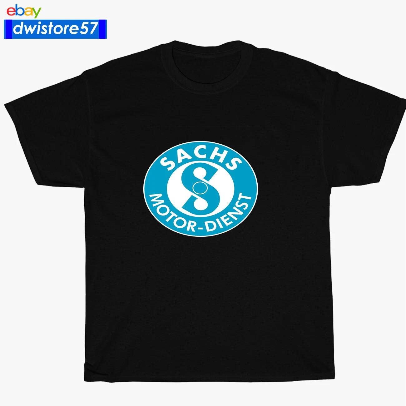 

New Shirt Sachs Motor Motorrad Logo Black/Navy/White/Grey Men s T-Shirt S-5XL 4XL
