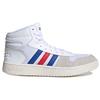 Adidas Hoops 2.0 Mid 'White Royal Scarlet' FW8252
