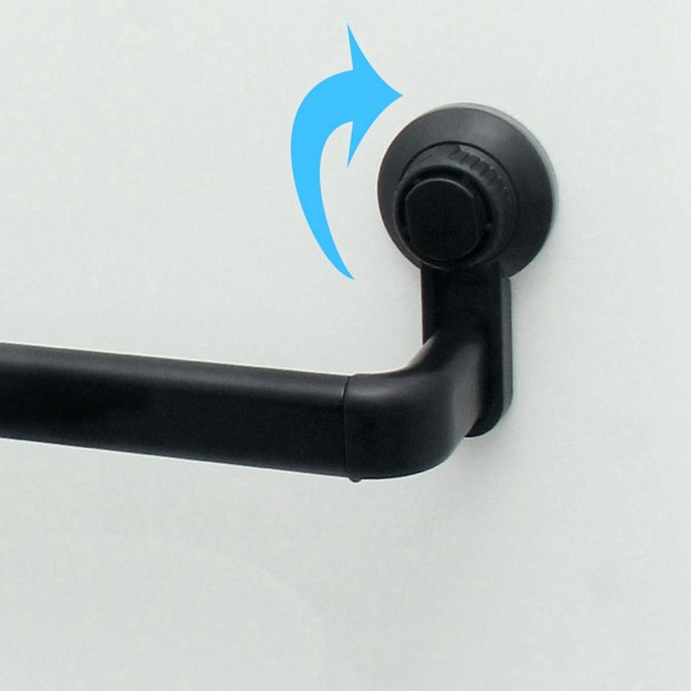 Aluminum Zinc Zinc Alloy Vacuum Suction Cup Towel Rack Non-punching Towel Holders  for Kitchen