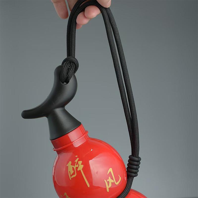 730Ml Gourd Water Bottle Outdoor Large Capacity Fitness Gourd Bottle Chinese Retro Style Water Cup Gourd Water Bottle