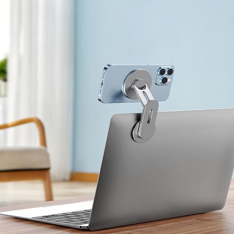Per supporto a clip per schermo del computer MagSafe Supporto per telefono per auto flottante nascosto Supporto magnetico per laptop/desktop