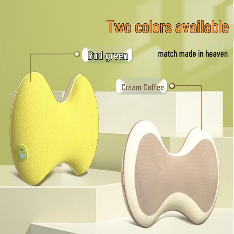 HEZHENG Multi-Functional Heated Kneading Massage Pillow CN plug (adapter included)