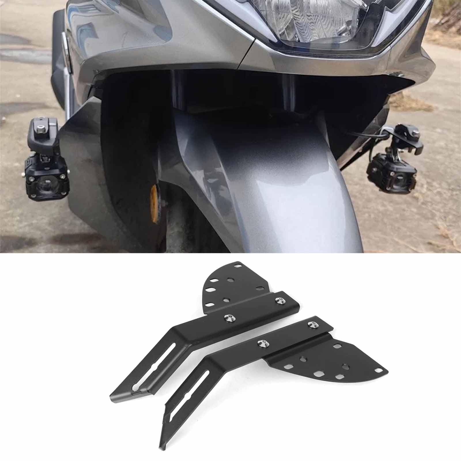

Для PCX160 2025 JK05 KF47 PCX160 PCX 160 PCX125 PCX 125 2025 Мотоциклетные противотуманные фары чёрный