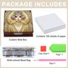 High Heels Diamond Art Note Box Contains 160 Sheets of Paper Gem Art Sticky Note Holder Gem Painting Memo Pad Holder Mosaic Kit