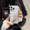Applicable to Apple 17promax animal quicksand case mobile phone case iPhone16ins wind protective case 15 anti-fingerprint