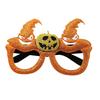 Durable Lightweight Festive Frames Halloween Pumpkin Glasses, Funny Eyewear for Kids Adults, Spooky Party Cute Ghost Eyeglass Photo Booth Props, Trick