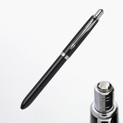 Parker Sonnet Rack Black CT Crystal Black Diamond Pen with Ballpoint Pens and and Mechanical Gift Officially S111306120XTAL 3-in-1 Multi-Function