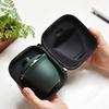 Travel Tea Set Outdoor Kung Fu Tea Set One Pot Three Cups Portable Express Cup Small Set Tea Gift Plus