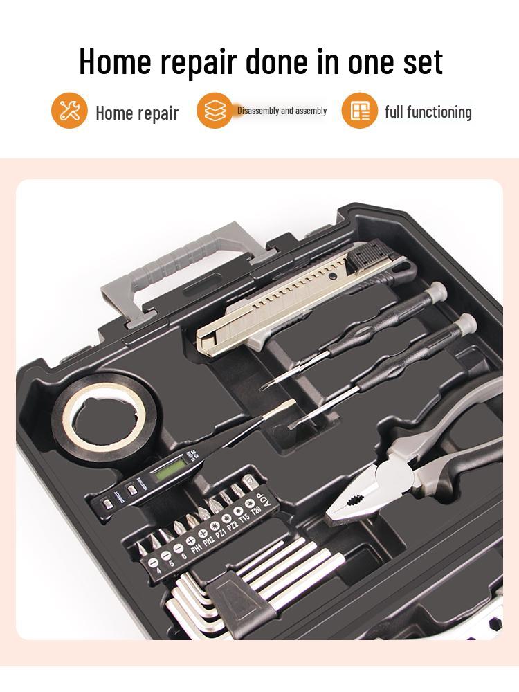 Complete Household Tool Set: Wrenches, Screwdrivers, Pliers, and More