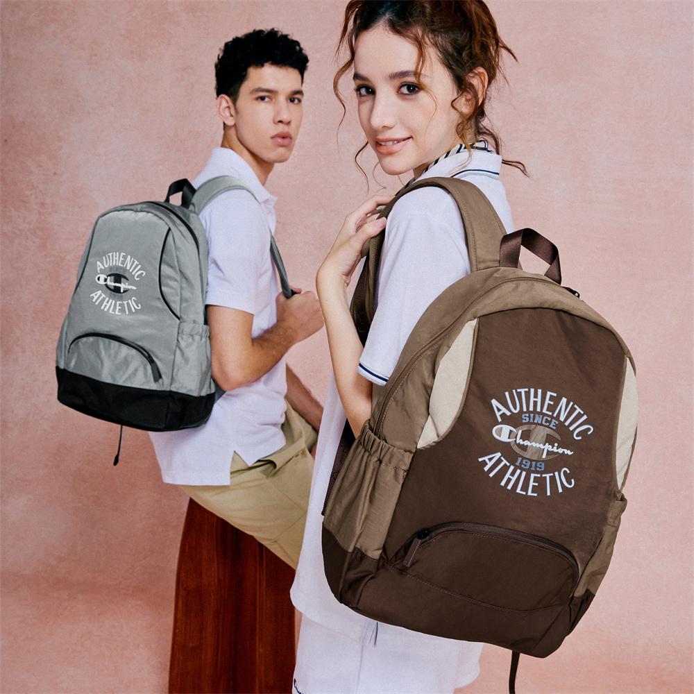 Champion SS24 Energy Pack Design Logo Lightweight Large Capacity Retro Style Casual Fabric Backpack Unisex Backpack U4CACPU02