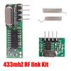 NEW 433 Mhz Superheterodyne RF Receiver And Transmitter Module For Arduino Wireless Module Diy Kit 433Mhz Remote Control