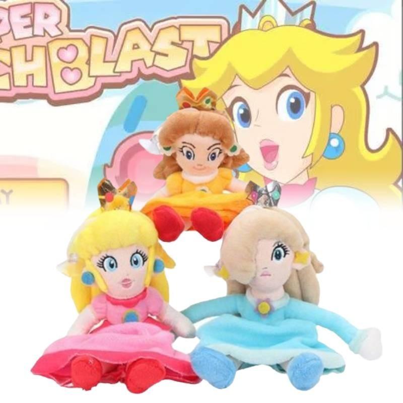 Rozkošný nový Super Mario Bros. Princezna Peach Daisy Rosalina Plyšová panenka Vycpávaná hračka 8 palců