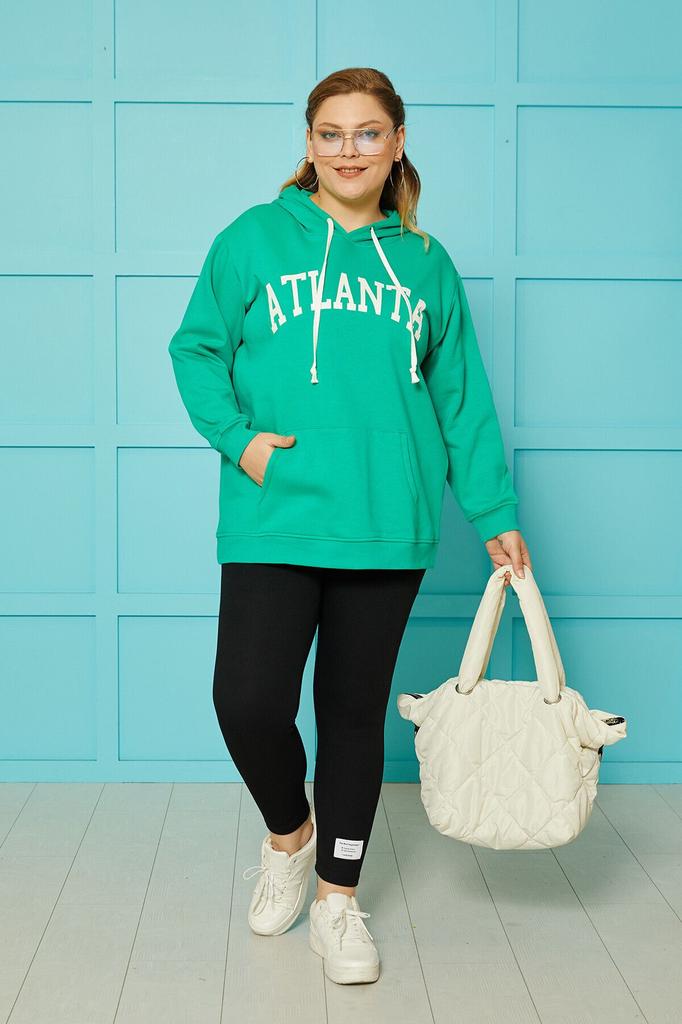 Women's Style Big Size Sweatshirt Slogan Sweatshirt