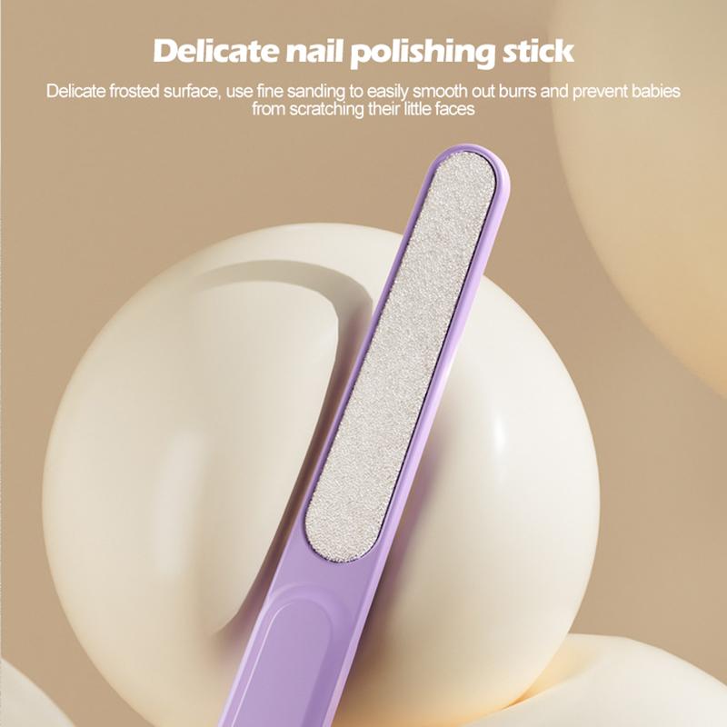 Baby Nail Kit 4 In1 Newborn Safety Nail Clippers Tweezer Kids Manicure Pedicure Set With Case Portable Baby Care Utensils