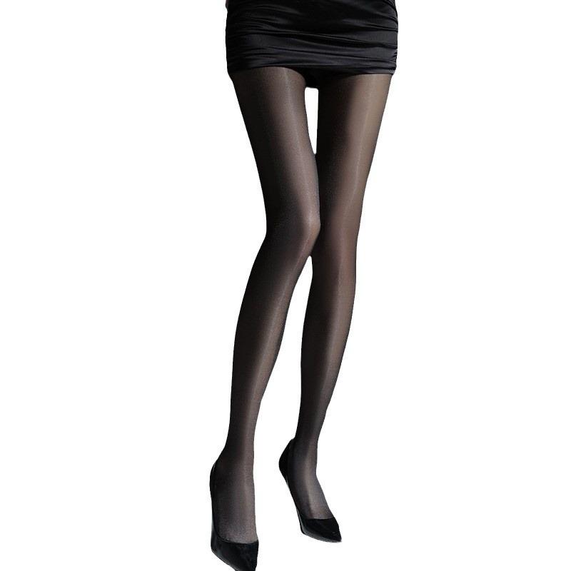 Comancon Spring Sparkly Women's Ultra-Thin Shiny Pearl Stockings, Sexy Pure Desire Style