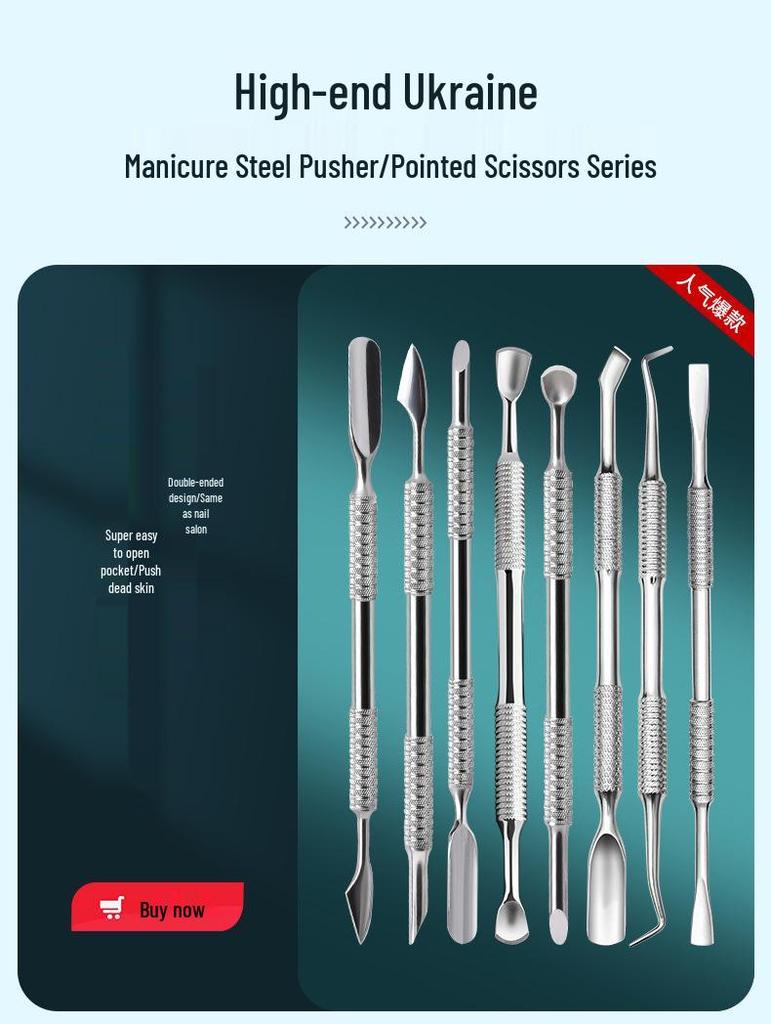 Swan Scissors: Ukrainian Stainless Steel Cuticle Nippers for Removing Hangnails & Dead Skin