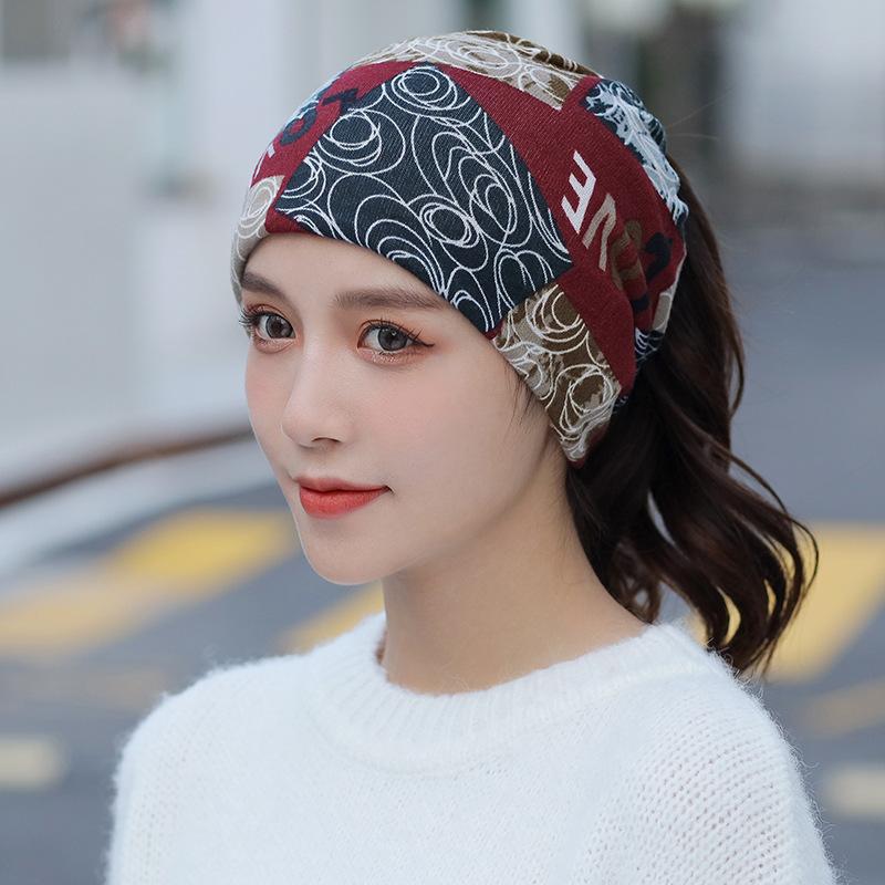 Autumn & Winter Double-Layer Twist Hat and Scarf with Neck Protection