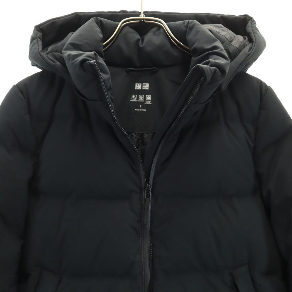 Uniqlo Seamless Down Jacket S Black Women Used