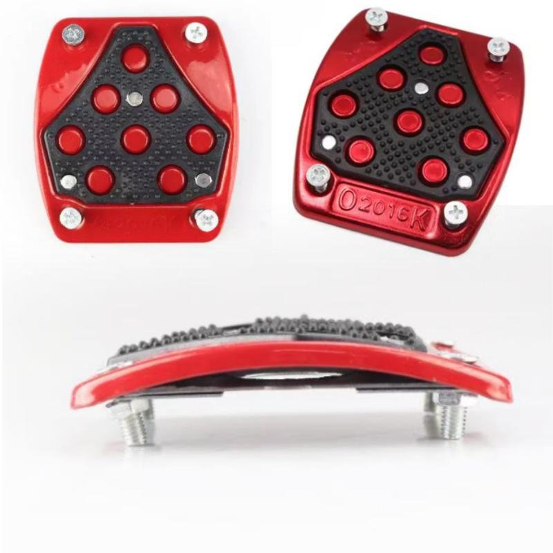 Universary Nonslip Motorcycle Footrest Foot Peg Multicolor Aluminum Alloy Brake Pedal Motorcycle Antislip Brake Pedal Cover
