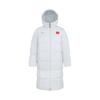 Li Ning Down Jackets Unisex Elegant Gray Hooded Thickened AYMV101-2