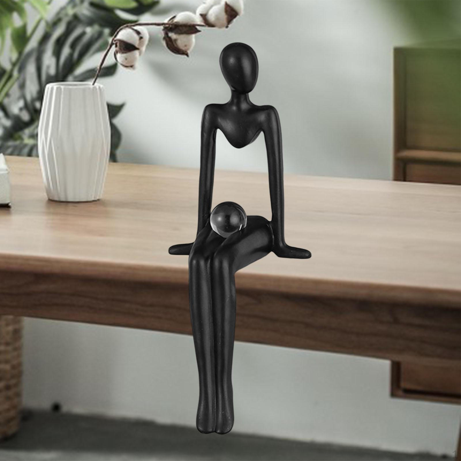 

Абстрактная скульптура из смолы мыслителя для современного домашнего декора Daze