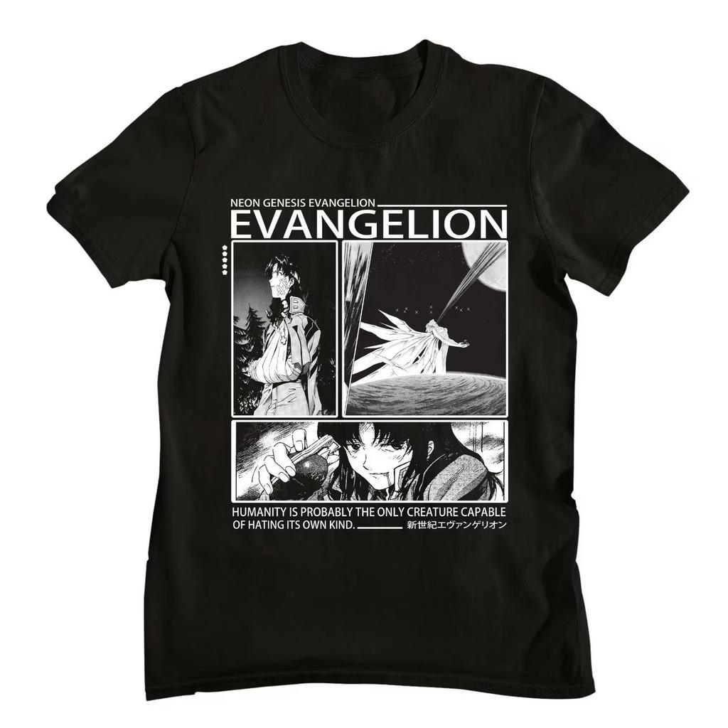 Anime Aesthetics Eva 01 Misato Katsuragi Printed Tshirt Unisexs and Womens Tshirt Unisexs Top Sports Tshirt Unisexs Tshirt Y2K Te