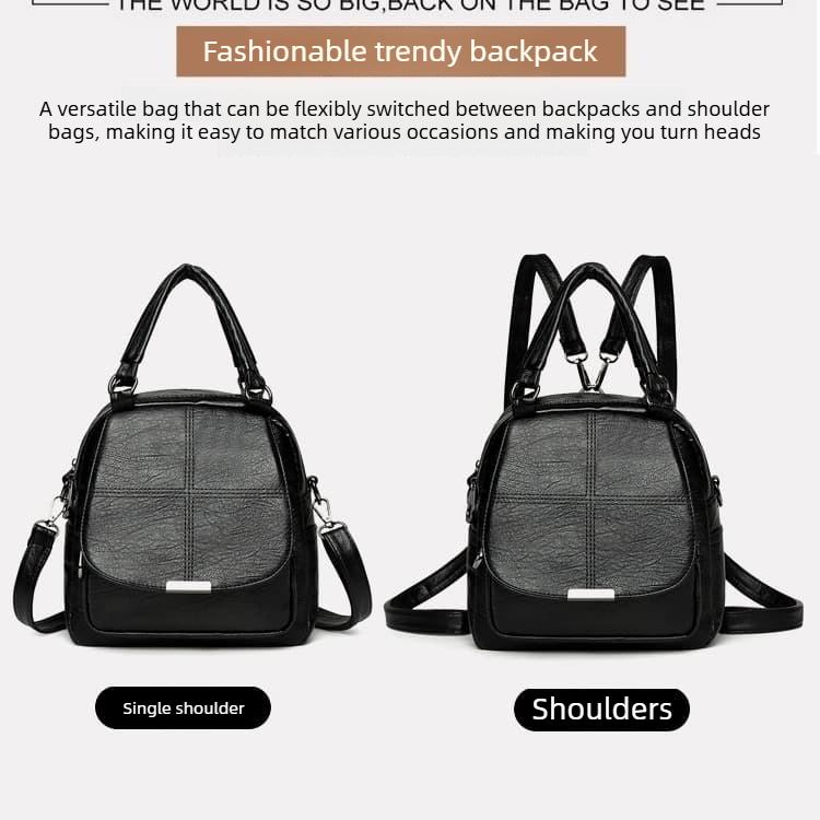 New Women's Handheld Shoulder Bag Backpack