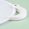Crafts Portable Foldable Round Fans Simple Plastic Blank Fan Mini Decorative Fan Dance