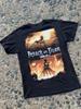 Attack On Titan  Size M Ripple Junction Black Unisex T-Shirt