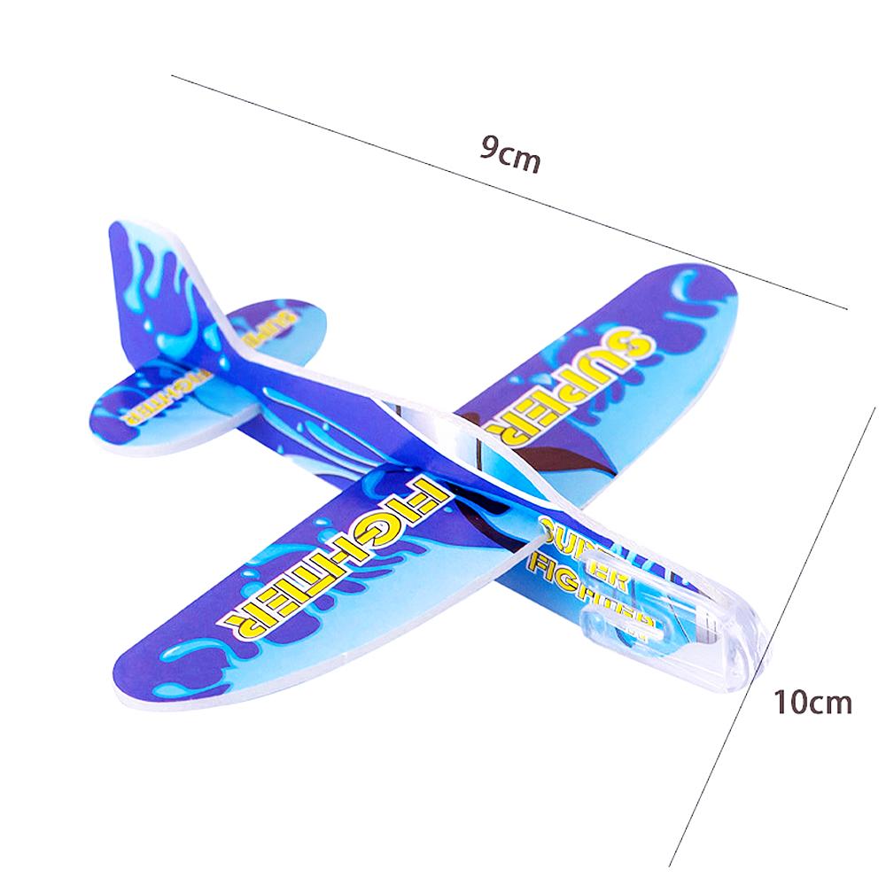 10Pcs Kids Party Supplies DIY Multicolor Foam Airplane Boys Girls Birthday Party Souvenirs Pinata Filler Kindergarten Prize Toys