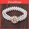 Elegant Pearl Waist Chain For Women With Adjustable Elastic Belt For Summer Fashion Accessory