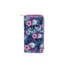 Ethnic Style Small Floral Long Zipper Wallet Flower Clutch Bag