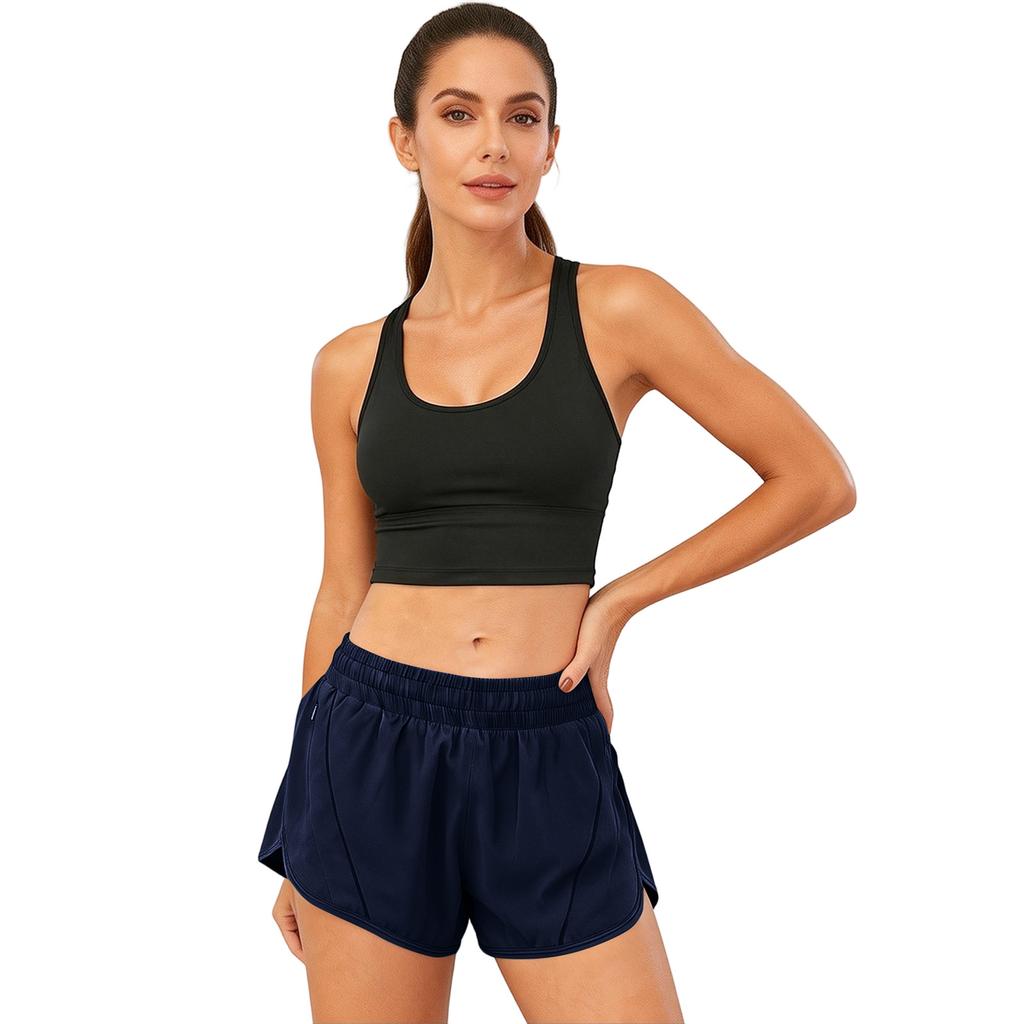 Women's Casual Loose Color Pants Pocket Utility Shorts